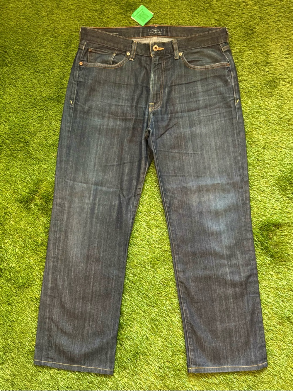 Lucky Brand 361 Vintage Straight Dark Wash Jeans Men’s 34x32